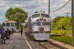 CBQ E5A Locomotive Nebraska Zephyr